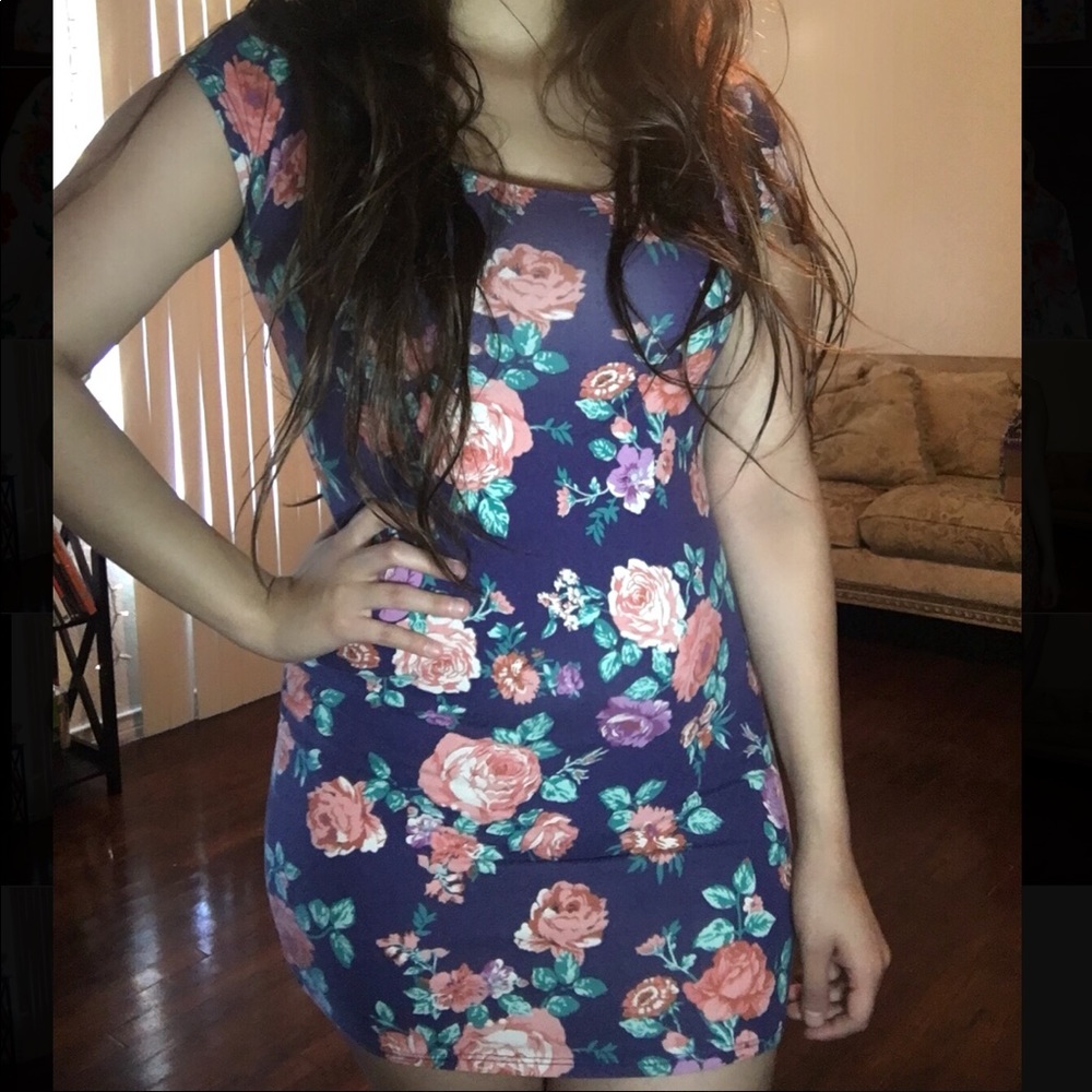 Floral Bodycon Dress